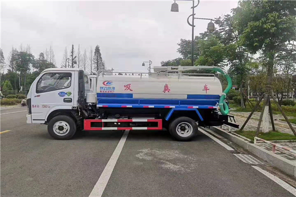 天然資源充分利用，真空泵系統的吸污車吸糞車工作原理