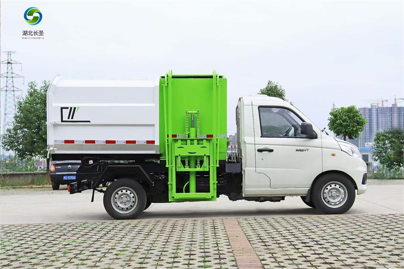 國(guó)六福田祥菱V1掛桶?垃圾車(chē)