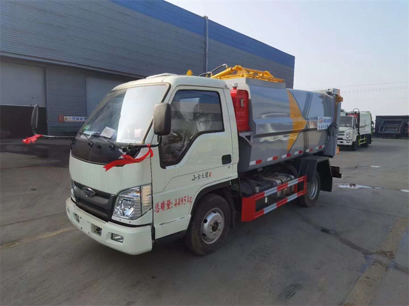 福田小卡之星3方側(cè)?壓裝?縮垃圾車