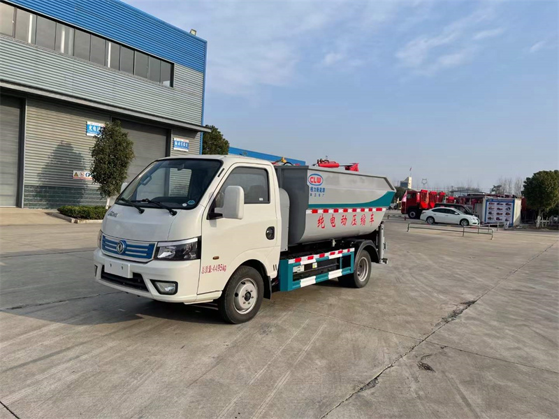 程力牌CL5040ZZZEV純電動(dòng)自裝卸式垃圾車(chē)