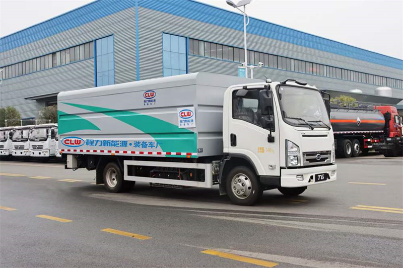 比亞迪T6純電動(dòng)密封式桶裝垃圾車(chē)