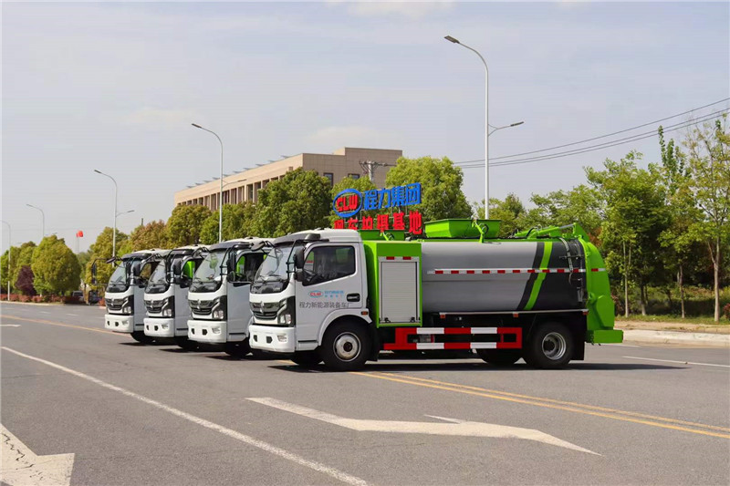 東風(fēng)純電動(dòng)5方餐廚垃圾車