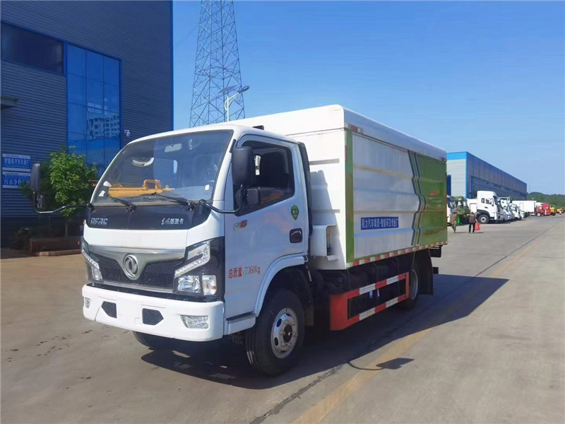 程力密閉式桶裝垃圾車(chē)