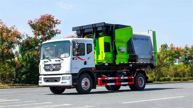 程力汽車12?方移動壓?垃縮?圾站